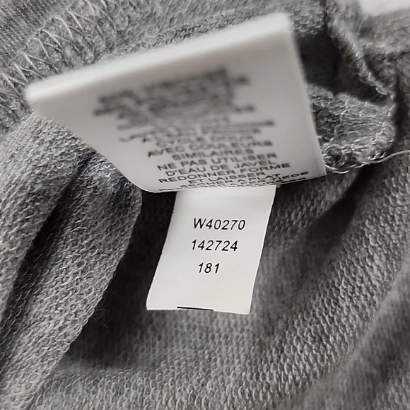 Cable & Gauge Women's Grey Pullover Hoodie Lace Up Neck Size XL - Picture 9 of 11